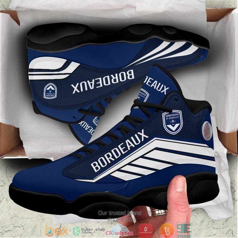 Girondins de Bordeaux Air Jordan 13 Sneaker Shoes 1 2 3 4 5