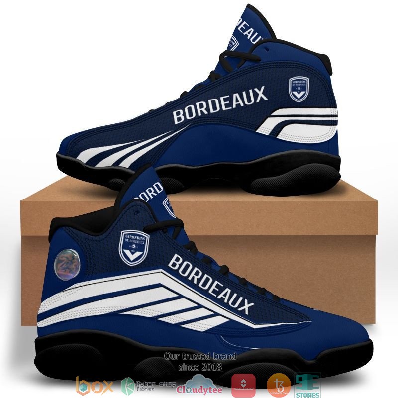 Girondins de Bordeaux Air Jordan 13 Sneaker Shoes 1 2 3 4 5 6