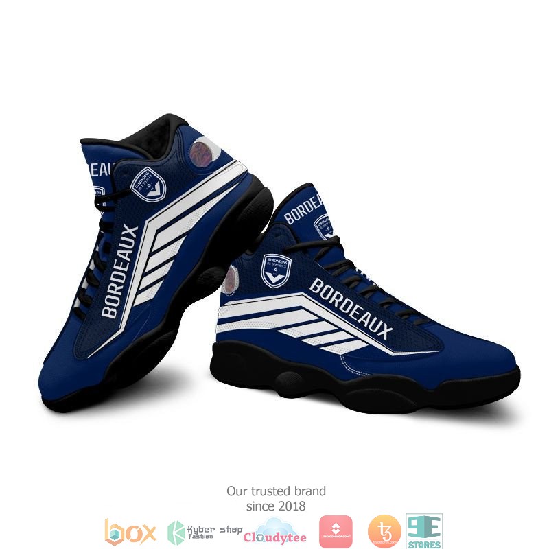 Girondins de Bordeaux Air Jordan 13 Sneaker Shoes 1 2 3 4 5 6 7