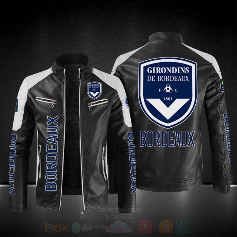 Girondins de Bordeaux Leather Jacket