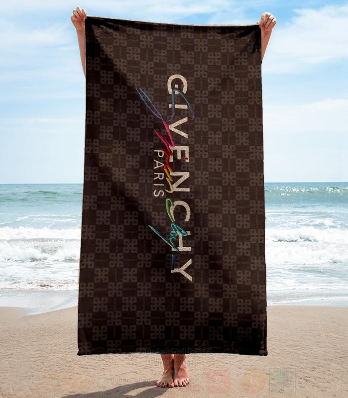 Givenchy Paris Microfiber Beach Towel 1