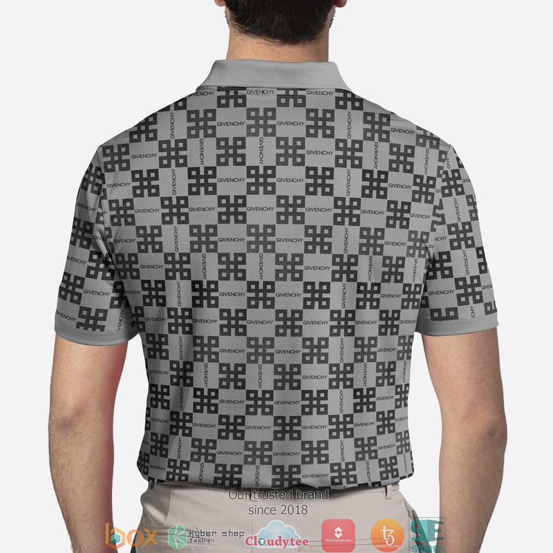 Givenchy grey Polo Shirt 2 Givenchy grey Polo Shirt 1
