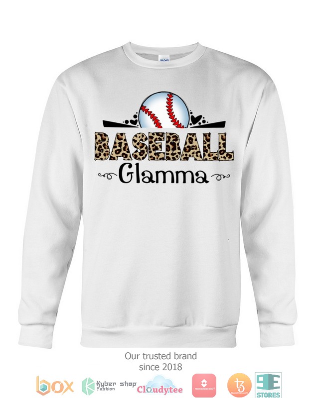 Glamma Baseball leopard pattern 2d shirt hoodie 1 2 3 4 5 6 7
