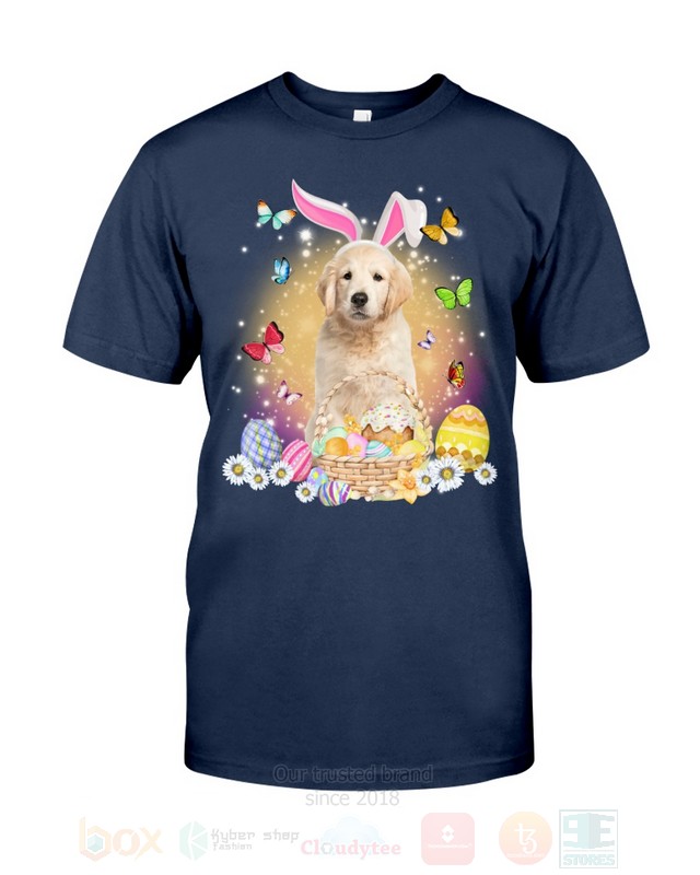 Golden Retriever Baby Easter Bunny Butterfly 2D Hoodie Shirt 1 2 3 4 5 6 7 8