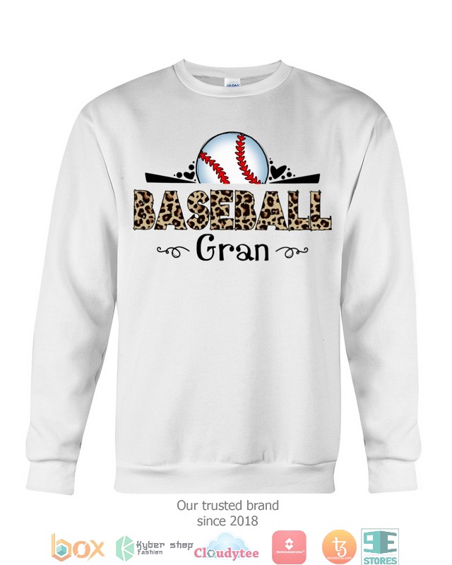 Gran Baseball leopard pattern 2d shirt hoodie 1 2 3 4 5 6 7 8