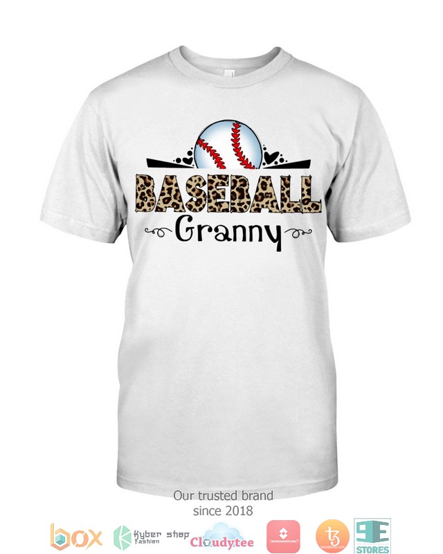Granny Baseball leopard pattern 2d shirt hoodie 1 2 3 4 5 6