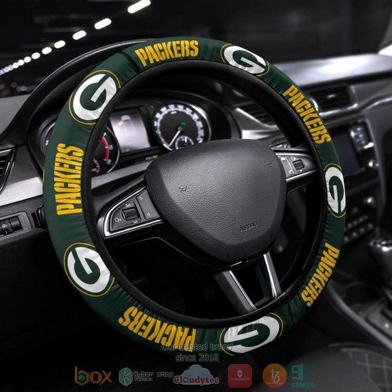 HOT Green Bay Packers steering wheel cover 5 Green Bay Packers steering wheel cover 1 2 3 4