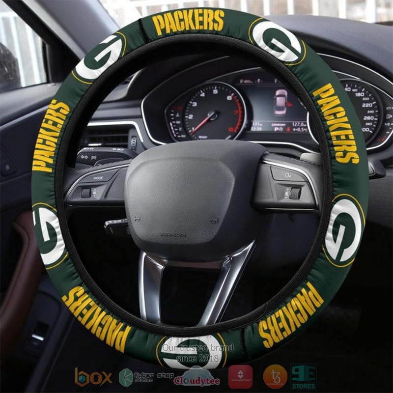 HOT Green Bay Packers steering wheel cover 6 Green Bay Packers steering wheel cover 1 2 3 4 5