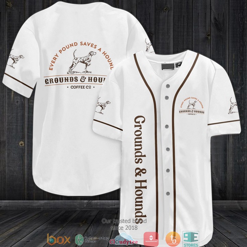 Grounds and Hounds Baseball Jersey Shirt