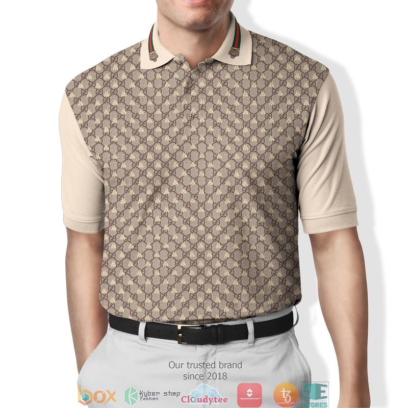 gucci brown polo