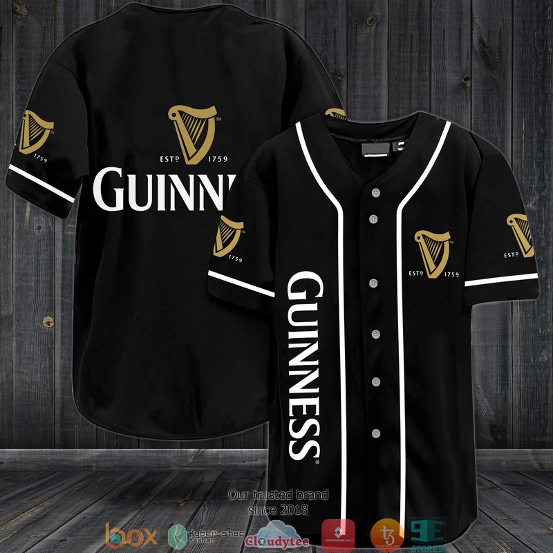 Guinness Baseball Jersey Shirt 2 Guinness Baseball Jersey Shirt