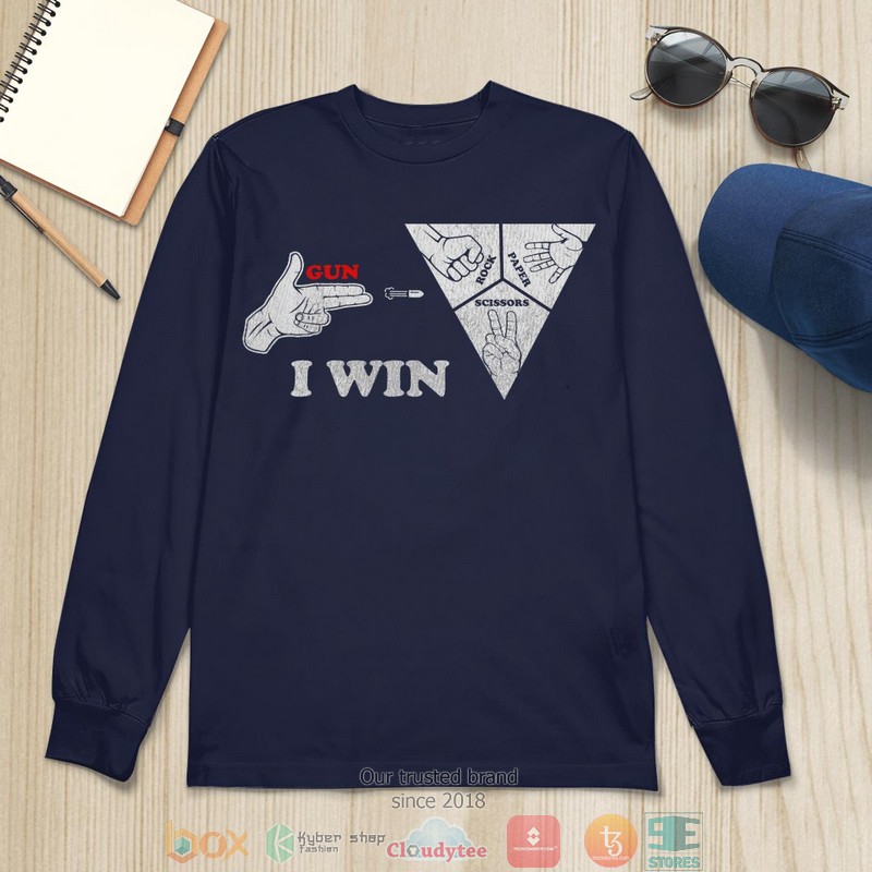 Gun I Win shirt, long sleeve 9 Gun I Win shirt long sleeve 1 2 3 4 5 6 7 8