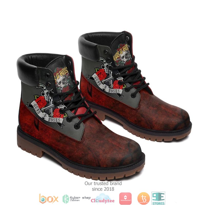 Guns N Roses Band Timberland Boots