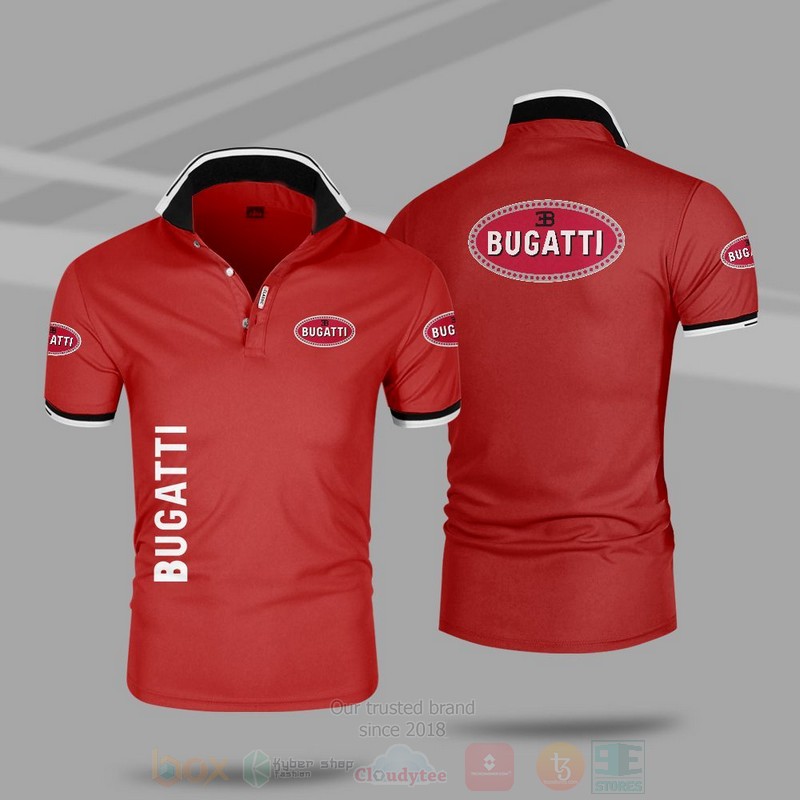 BEST Bugatti Premium All Over Print Polo Shirt 6 Bugatti Premium Polo Shirt 1 2 3 4 5
