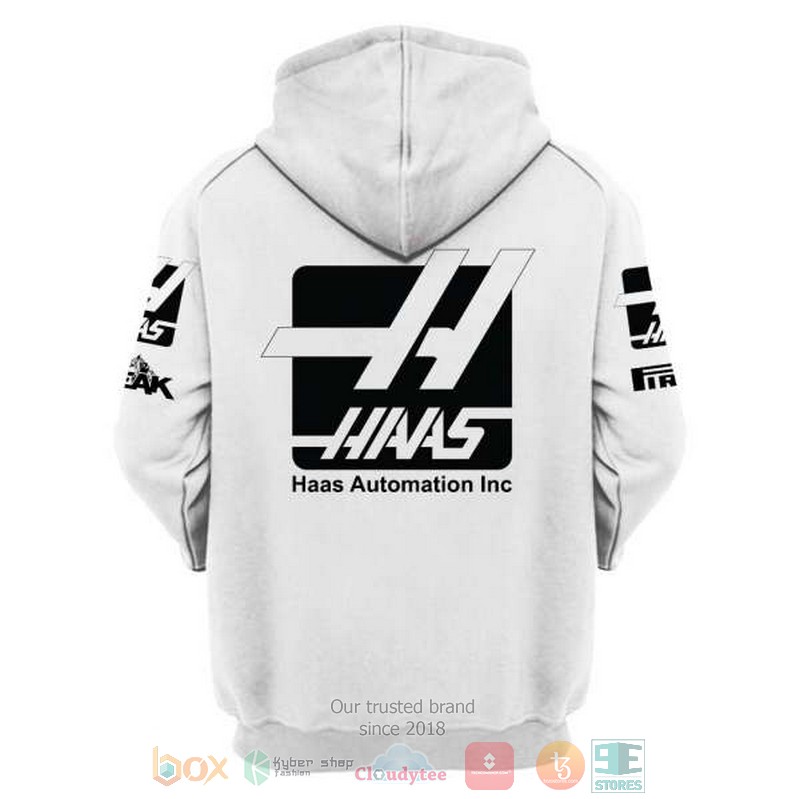 NEW Haas Automation Inc F1 team 3D shirt, hoodie 4 Haas Automation Inc F1 team 3D shirt hoodie 1 2 3