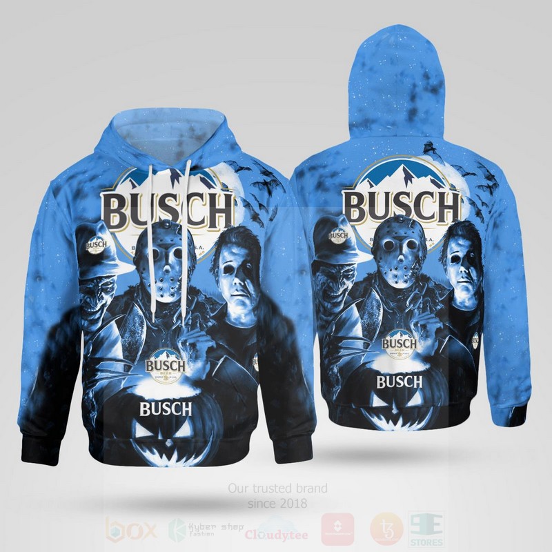 BEST Happy Halloween Jason Voorhees Michael Myers Freddy Krueger Unisex 3D Hoodie 25 Happy Halloween Jason Voorhees Michael Myers Freddy Krueger 3D Hoodie