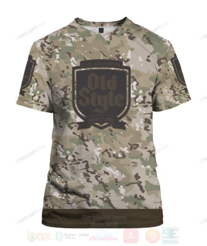 Heilemans Old Style Camouflage 3D T shirt 1
