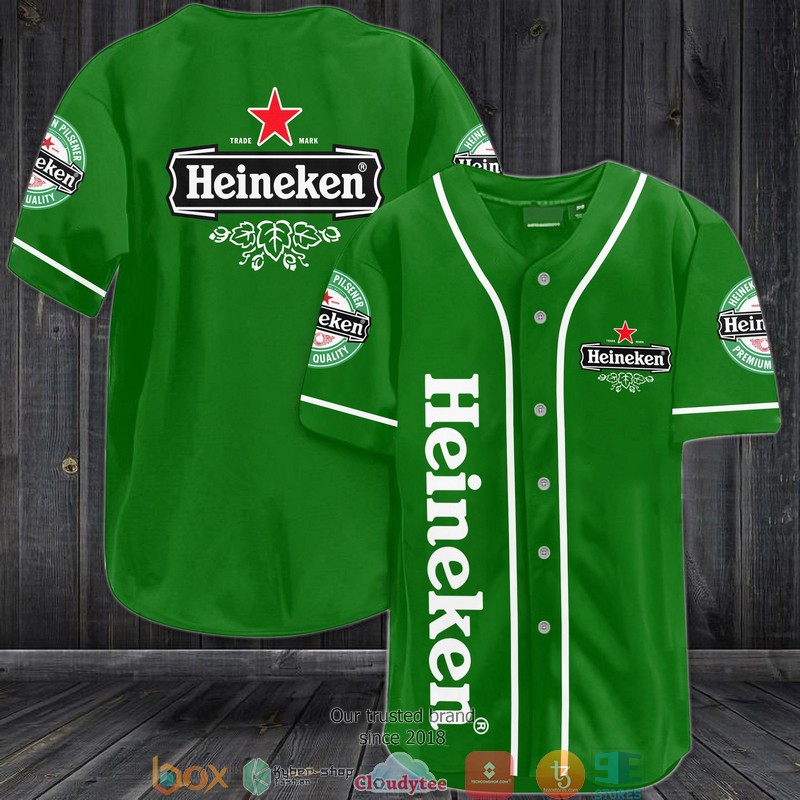 Heineken Baseball Jersey Shirt