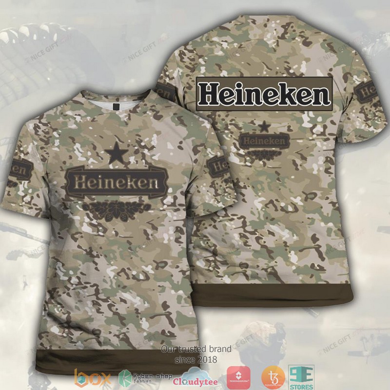 Heineken Camouflage 3D T shirt