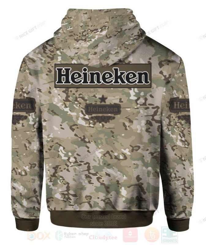 BEST Heineken Camouflage 3D Designed Allover Zip Hoodie 3 Heineken Camouflage 3D Zip Hoodie 1 2