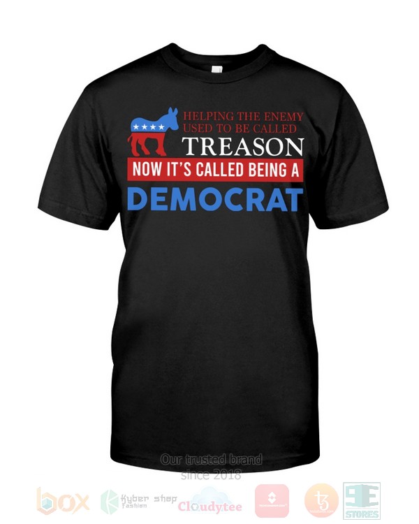 Helping The Enemy Used To Be Called Treason Hoodie Shirt