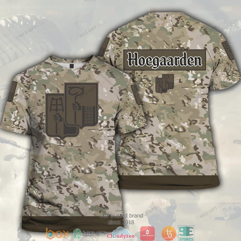 Hoegaarden Camouflage 3D T shirt