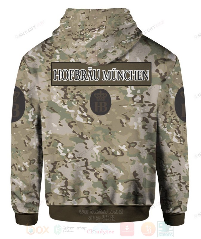 BEST Hofbrau Munchen Camouflage 3D Designed Allover Hoodie 3 Hofbrau Munchen Camouflage 3D Hoodie 1 2