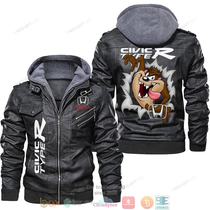 Honda Civic Type R Tasmania Leather Jacket