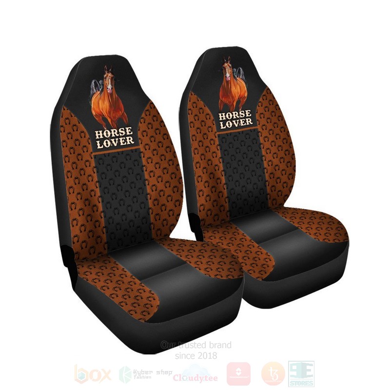 BEST Horse Lover 3D Car Seat Covers 3 Horse Lover Car Seat Covers 1 2
