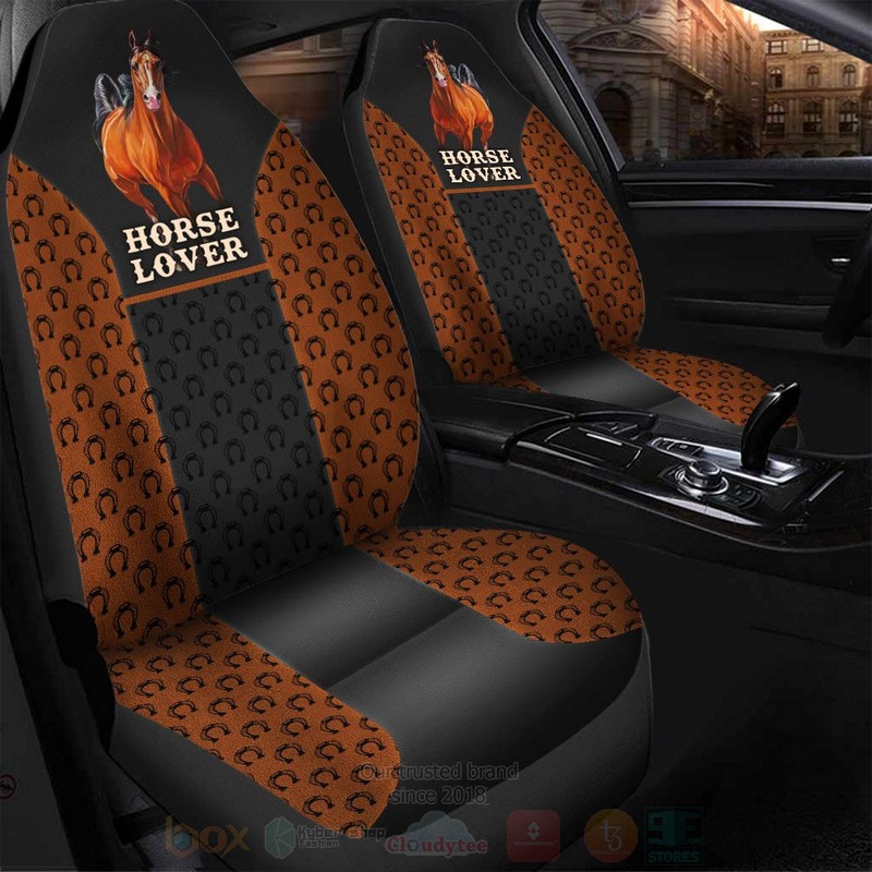 BEST Horse Lover 3D Car Seat Covers 4 Horse Lover Car Seat Covers 1 2 3
