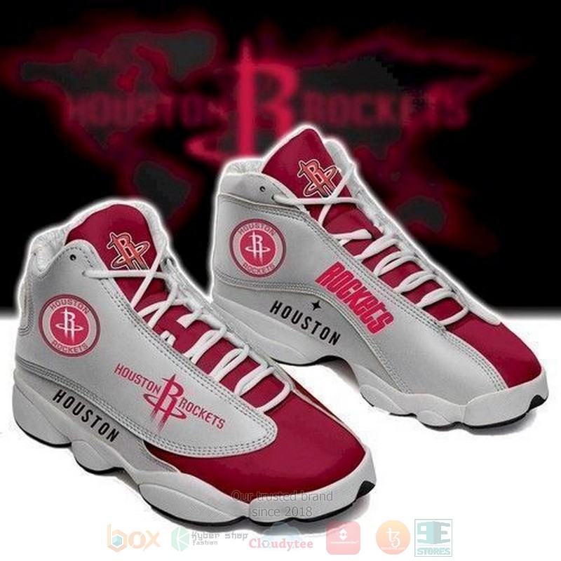 BEST Houston Rockets NBA teams Air Jordan 13 shoes sneakers 1 Houston Rockets NBA teams Air Jordan 13 shoes