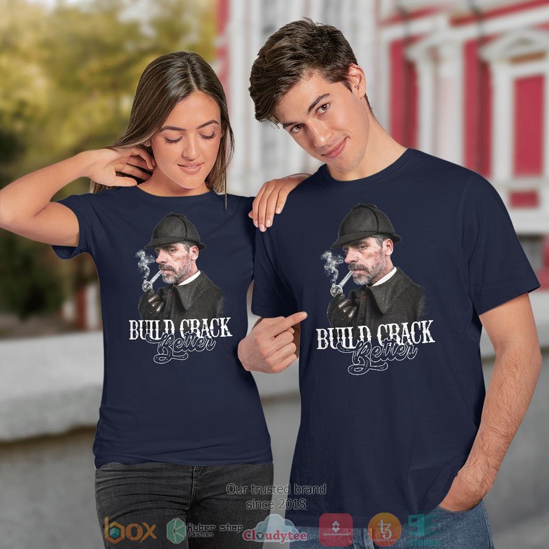 Hunter Biden Sherlock Homles shirt long sleeve 1