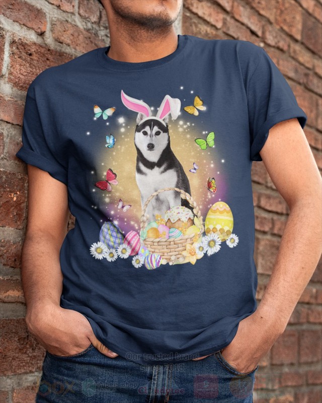 Husky Easter Bunny Butterfly 2D Hoodie Shirt 1 2 3 4 5 6 7 8 9 10 11