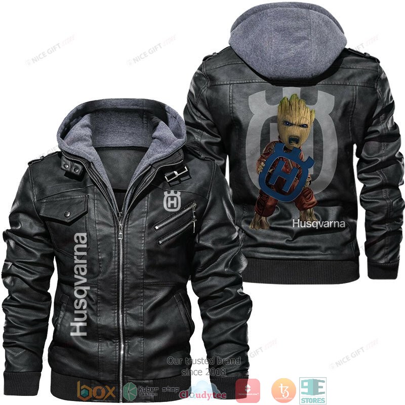 Husqvarna Motorcycles Baby Groot Leather Jacket