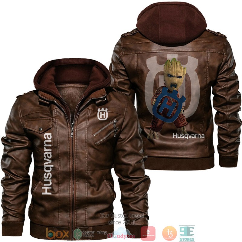 Husqvarna Motorcycles Baby Groot Leather Jacket 2 Husqvarna Motorcycles Baby Groot Leather Jacket 1