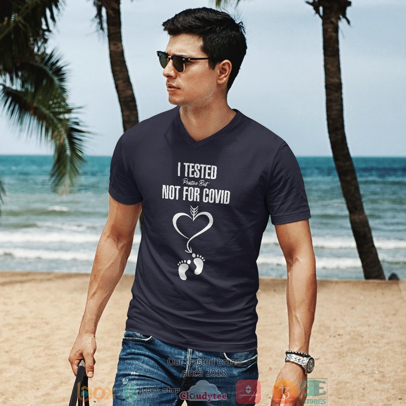 I Tested Positive For Omgbaby shirt long sleeve 1 2 3 4 5 6 7 8