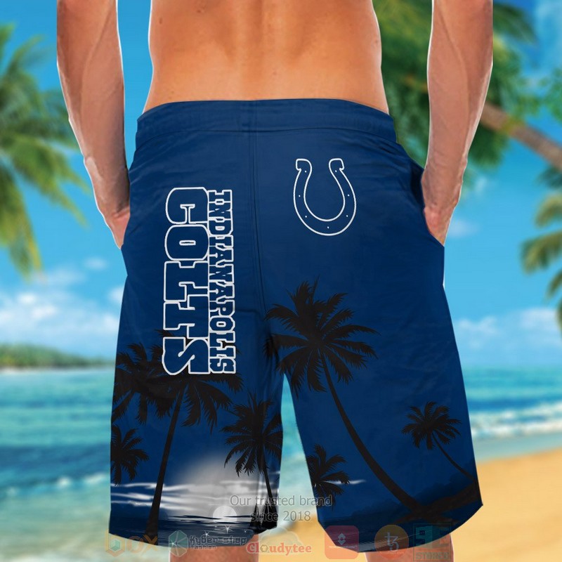 HOT Indianapolis Colts palm trees dark blue hawaii shirt, shorts 6 Indianapolis Colts palm trees dark blue hawaii shirt shorts 1 2 3 4 5