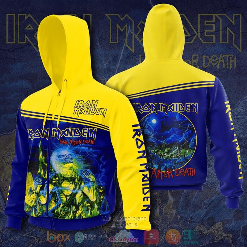 Iron Maiden Live after Death 3D shirt hoodie 1 2 3 4
