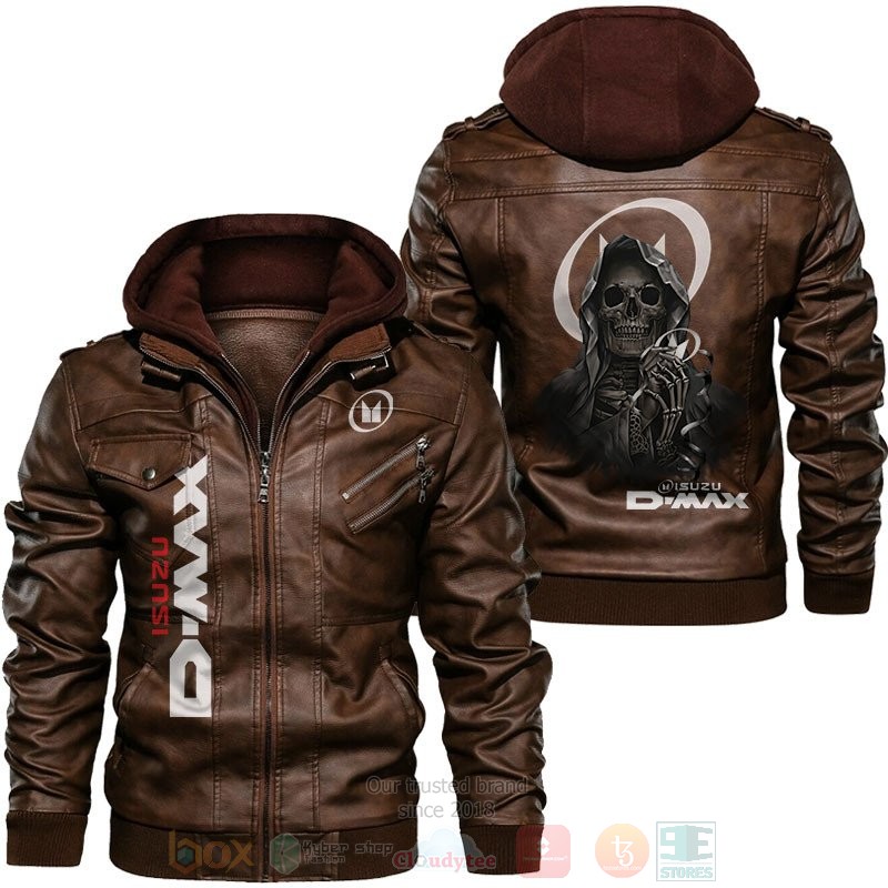 Isuzu D Max Skull Leather Jacket 1
