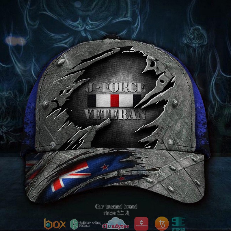 J Force Veteran New Zealand Flag Cap