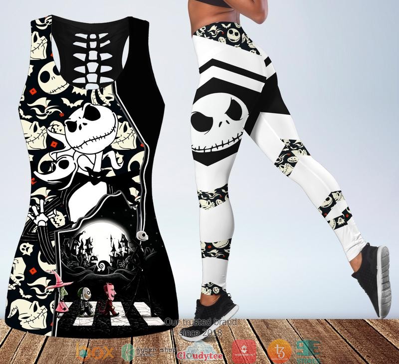 Jack Skellington Abbey Road Tank Top Legging
