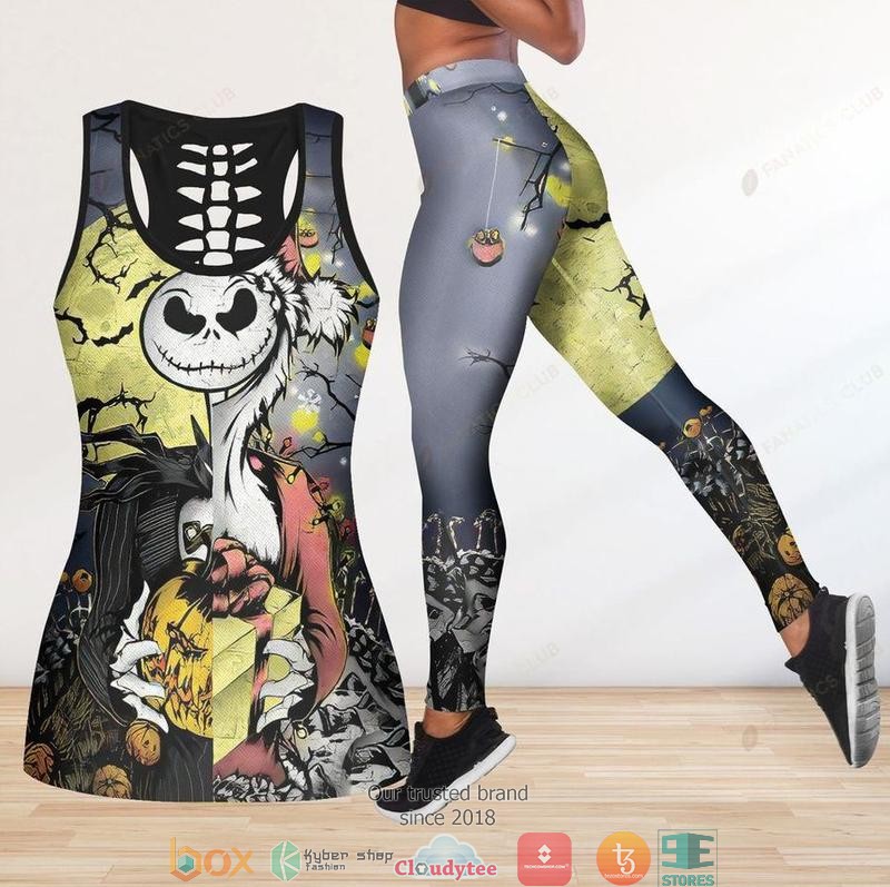 Jack Skellington Horror Night Tank Top Legging
