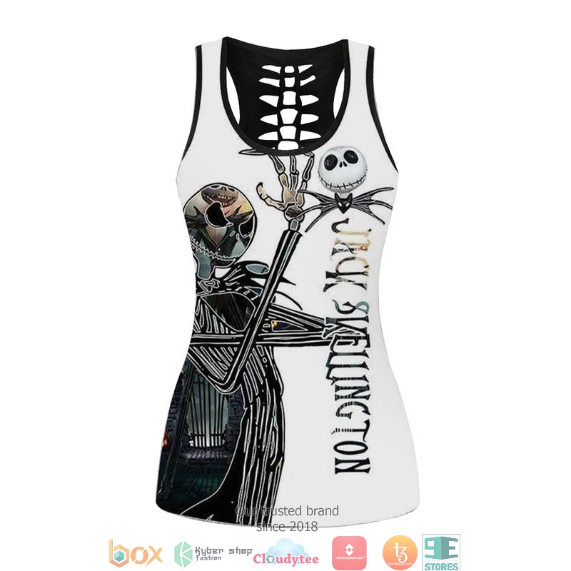 Jack Skellington Tank Top Legging 1
