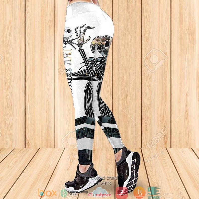Jack Skellington Tank Top, Legging 3 Jack Skellington Tank Top Legging 1 2