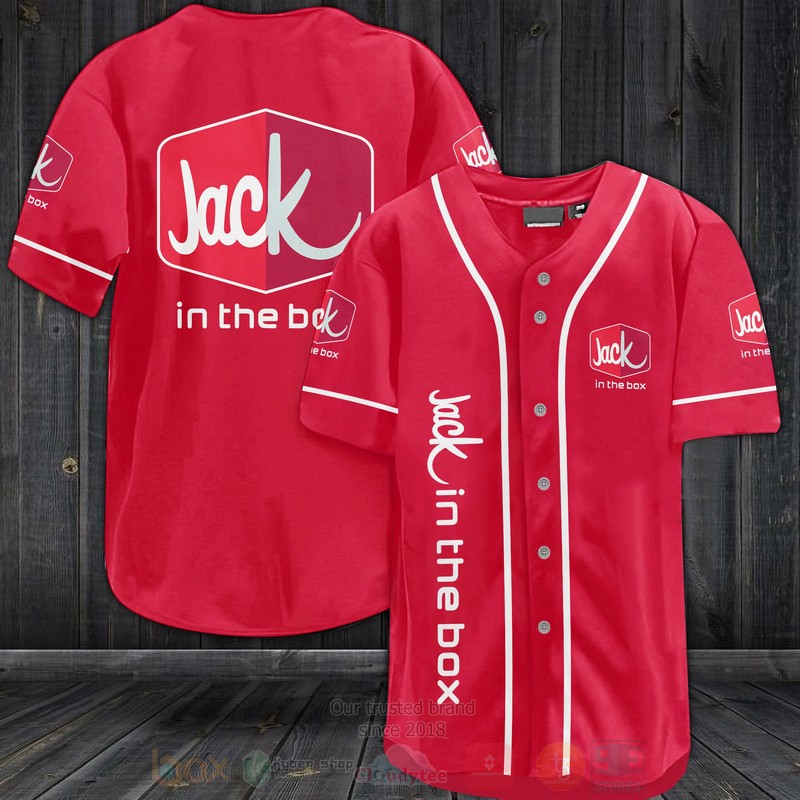 Jack in the Box Baseball Jersey Shirt