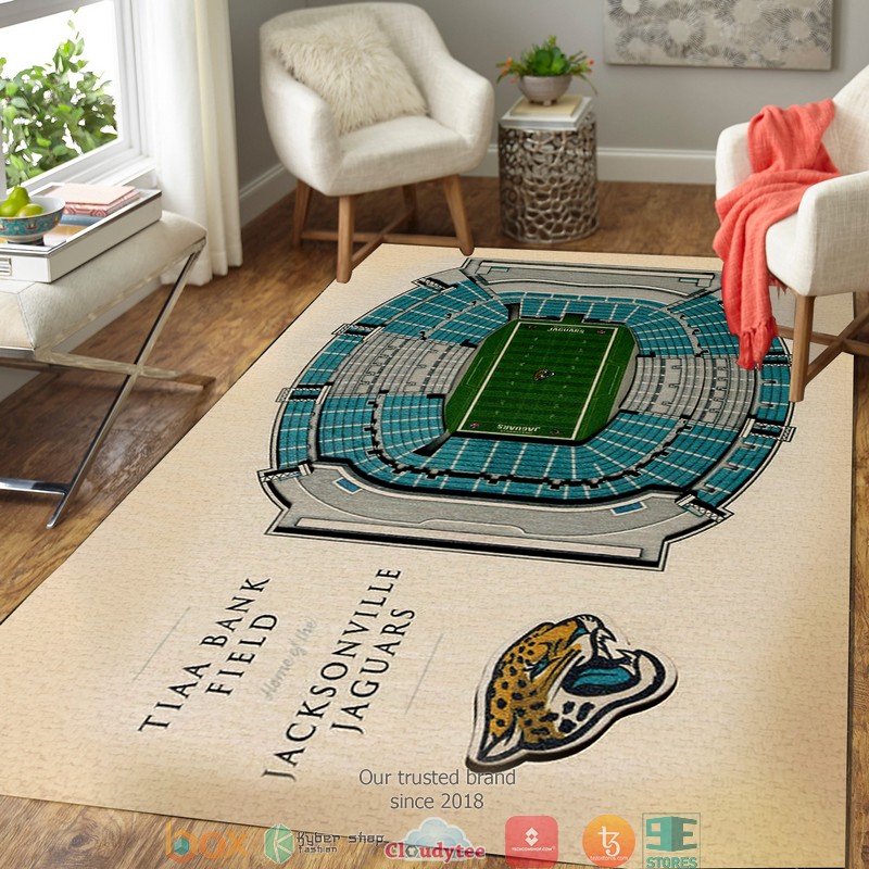 Jacksonville Jaguars Stadium Rug 3 Jacksonville Jaguars Stadium Rug 1 2