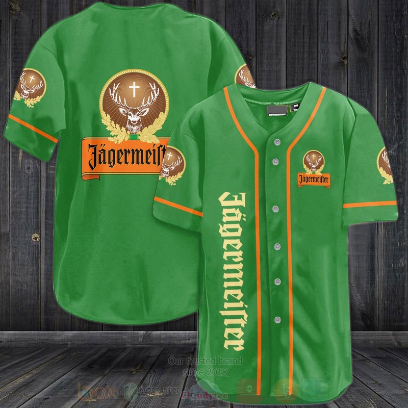 Jagermeister Deer Baseball Jersey Shirt