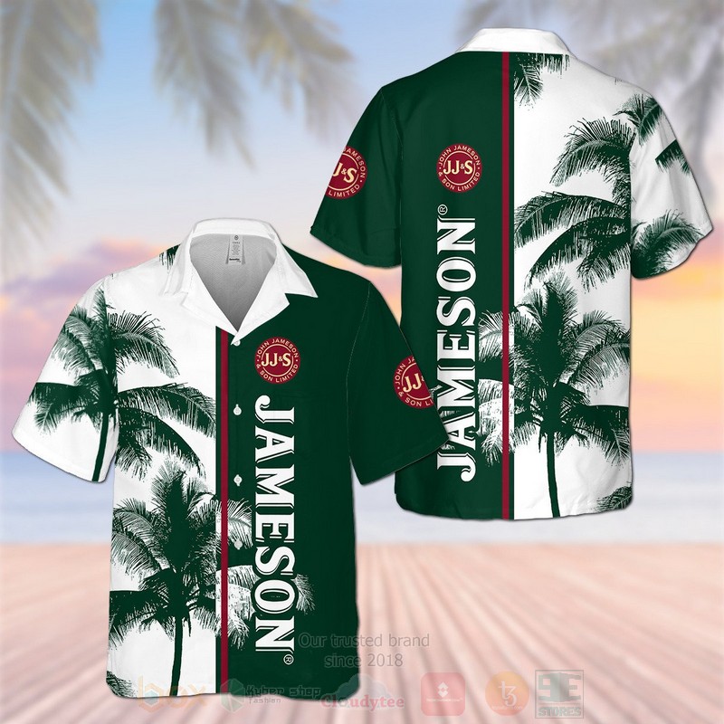Jameson Coconut Hawaiian Shirt Short