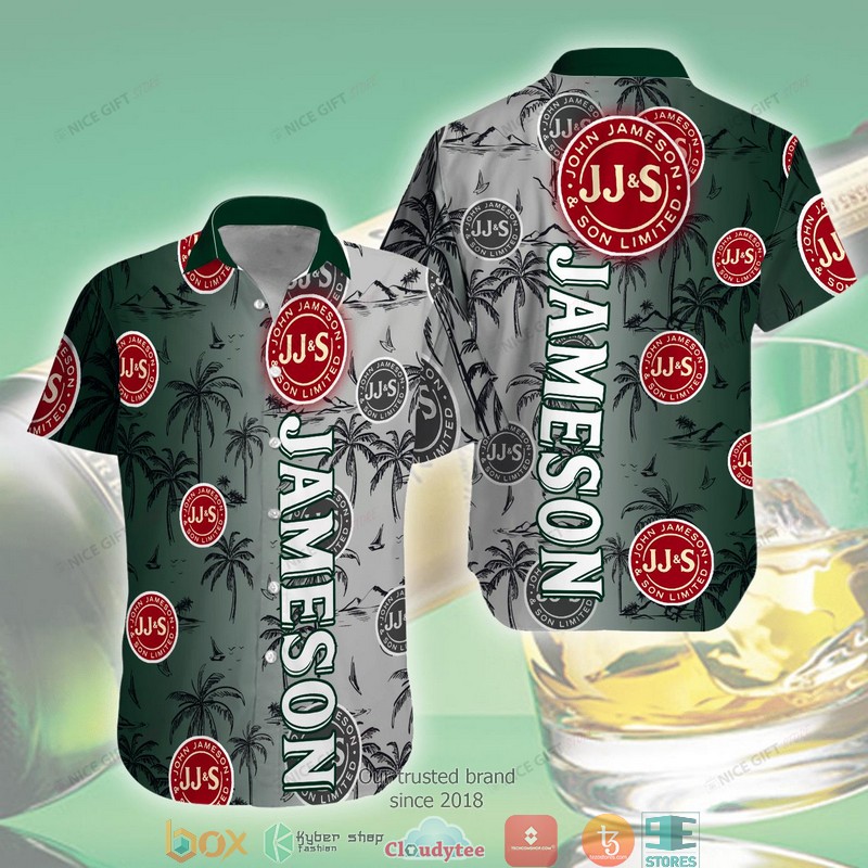 Jameson Irish Whiskey 3D Hawaiian Shirt 5 Jameson Irish Whiskey 3D Hawaiian Shirt