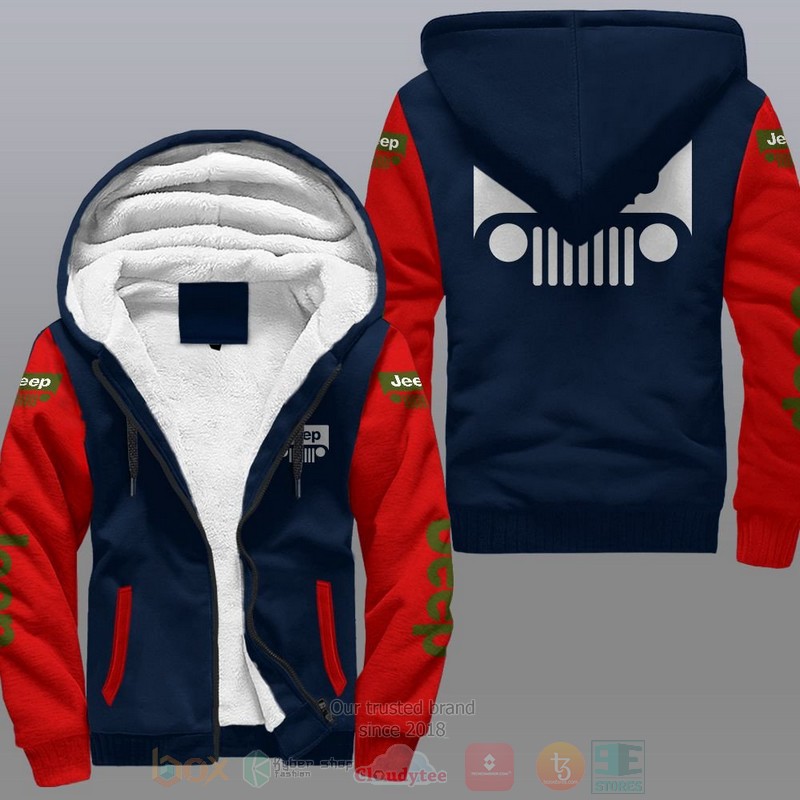 NEW Jeep Car Fleece Jacket 4 Jeep Car Fleece Hoodie 1 2 3